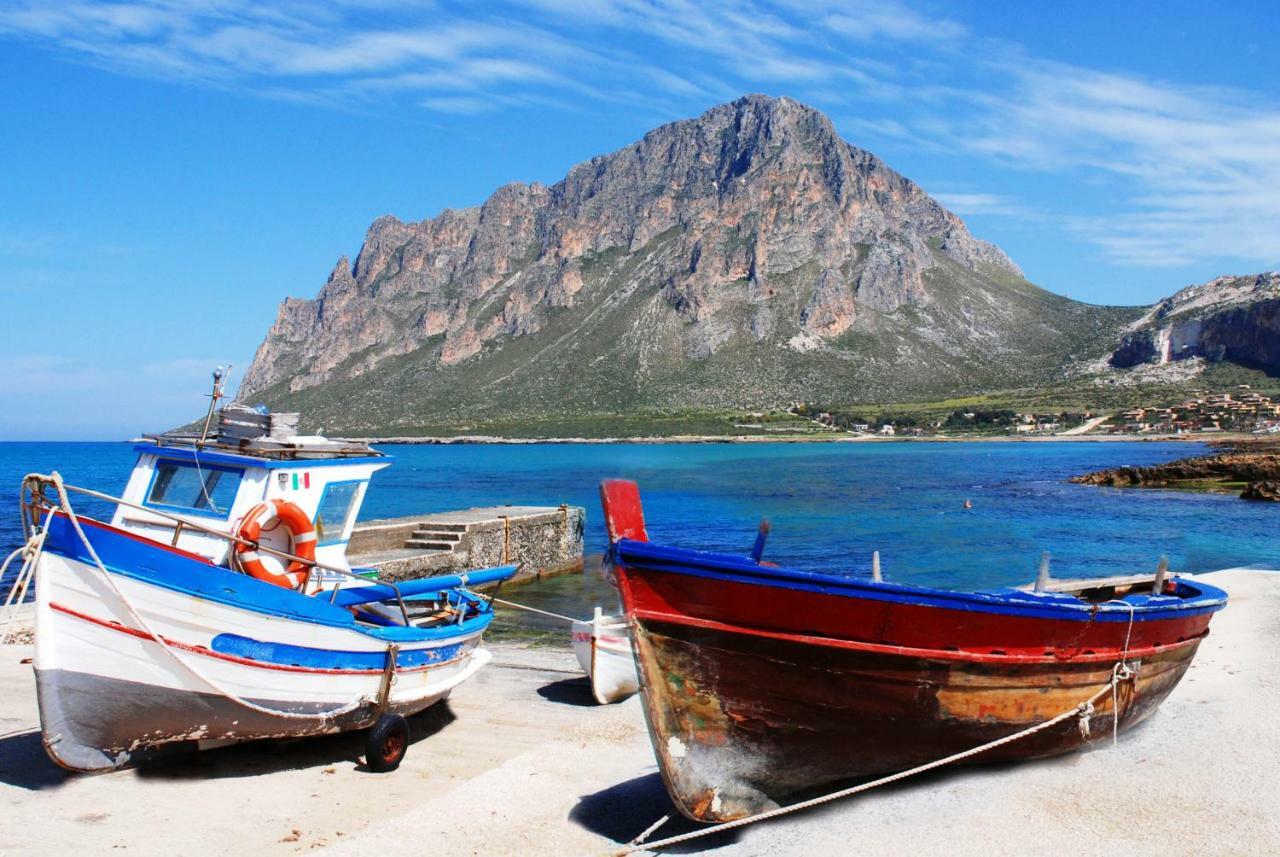 Casa Vacanza Tra Cielo E Mare Custonaci Eksteriør billede